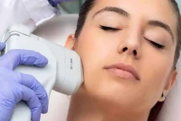 HIFU - Breakthrough in Anti - ageing 1 Image of woman having HIFU Southall treatment