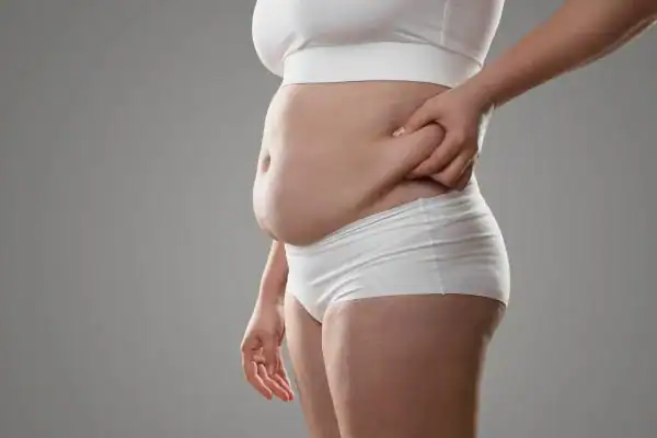 The Hidden Connection: How Stress Shapes Your Fitness and Body Composition 1 Image of stress belly Southall How Lipo 360 can help manage your symptoms